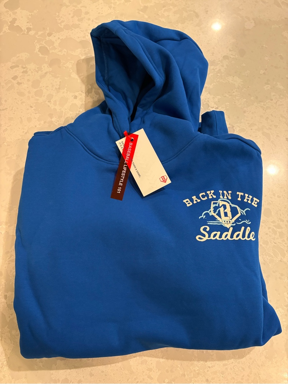 Baseball Lifestyle 101 Adult Large Hoodie NWT